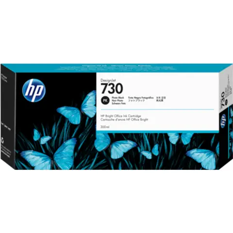 Tusz HP 730 czarny foto - Tusz P2V73A do HP DesignJet T 1700